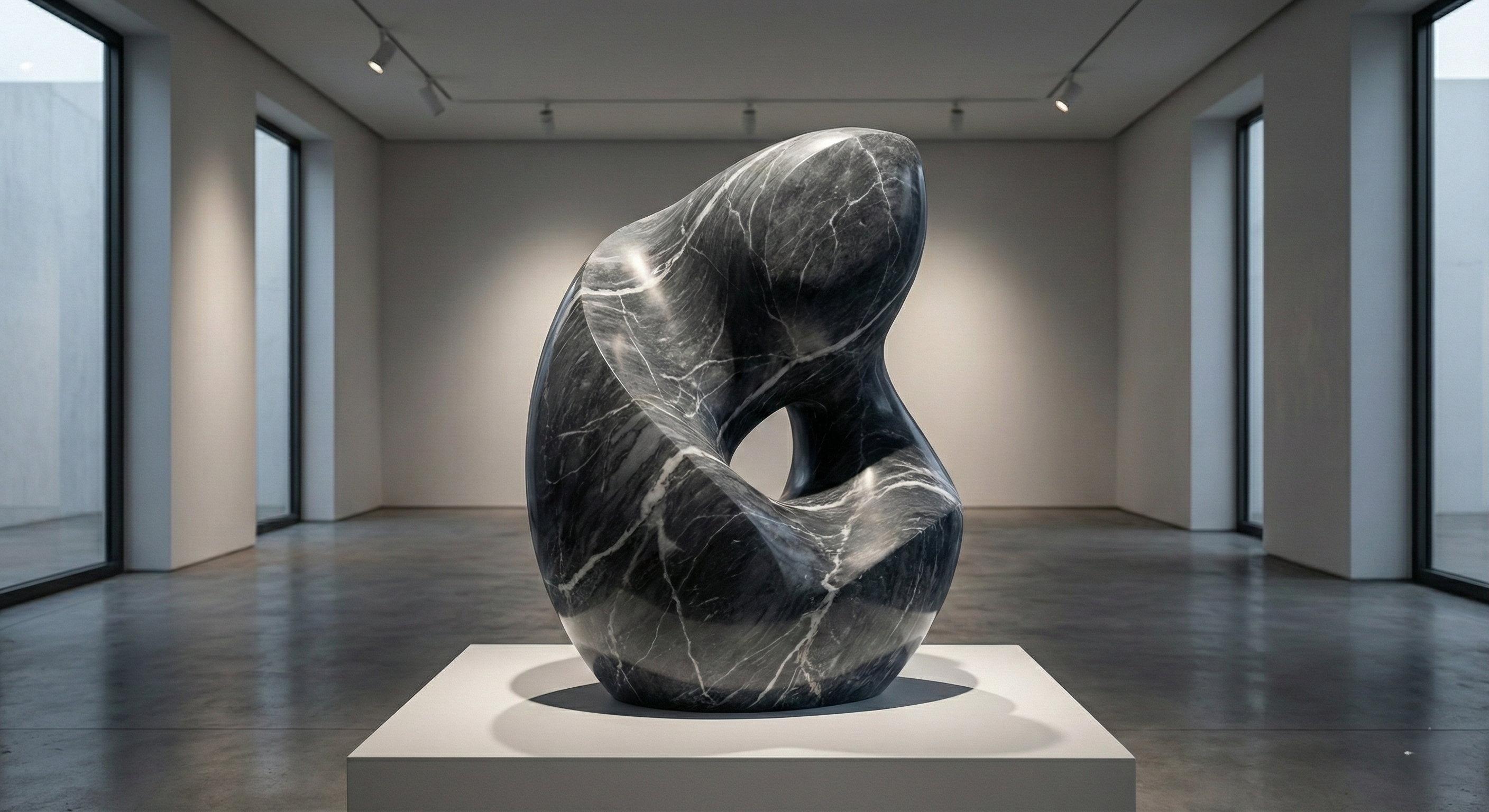 Bardiglio marble art - Exclusive hand-carved sculptures and artistic stone masterpieces. - Apuan Heritage Italy