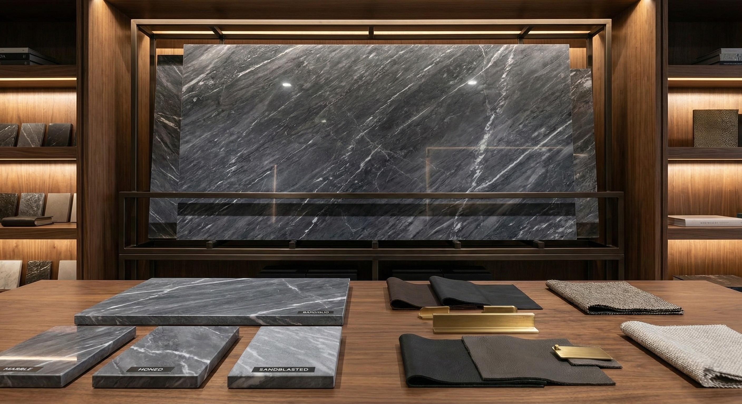Bardiglio marble material - High-quality slab selection with unique natural veining. - Apuan Heritage Italy