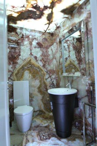 Luxury Carrara Marble Bathroom Design