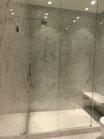 Luxury Carrara Marble Bathroom Design