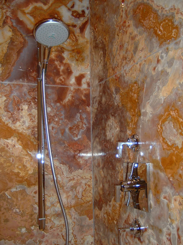 Luxury Carrara Marble Bathroom Design