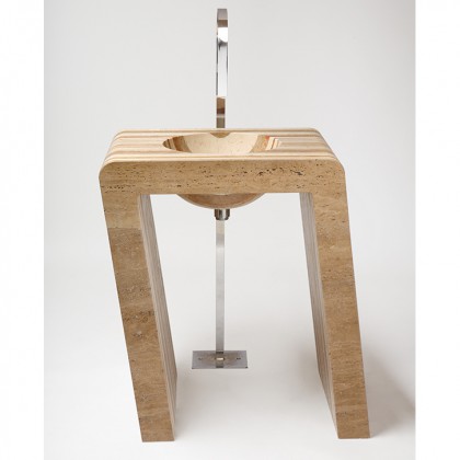 Massive Carrara Marble Sinks