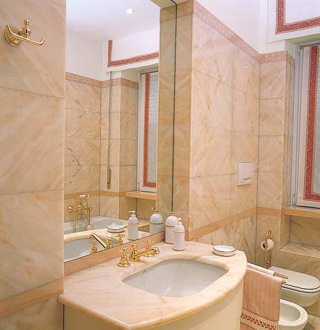 Massive Carrara Marble Sinks