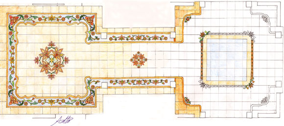 Carrara Marble Flooring Tiles