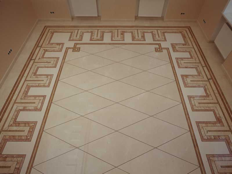 Carrara Marble Flooring Tiles