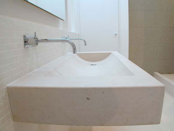 Massive Carrara Marble Sinks