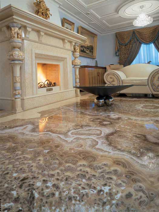 Carrara Marble Flooring Tiles