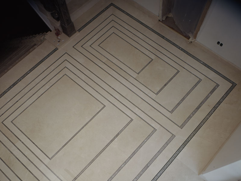 Carrara Marble Flooring Tiles
