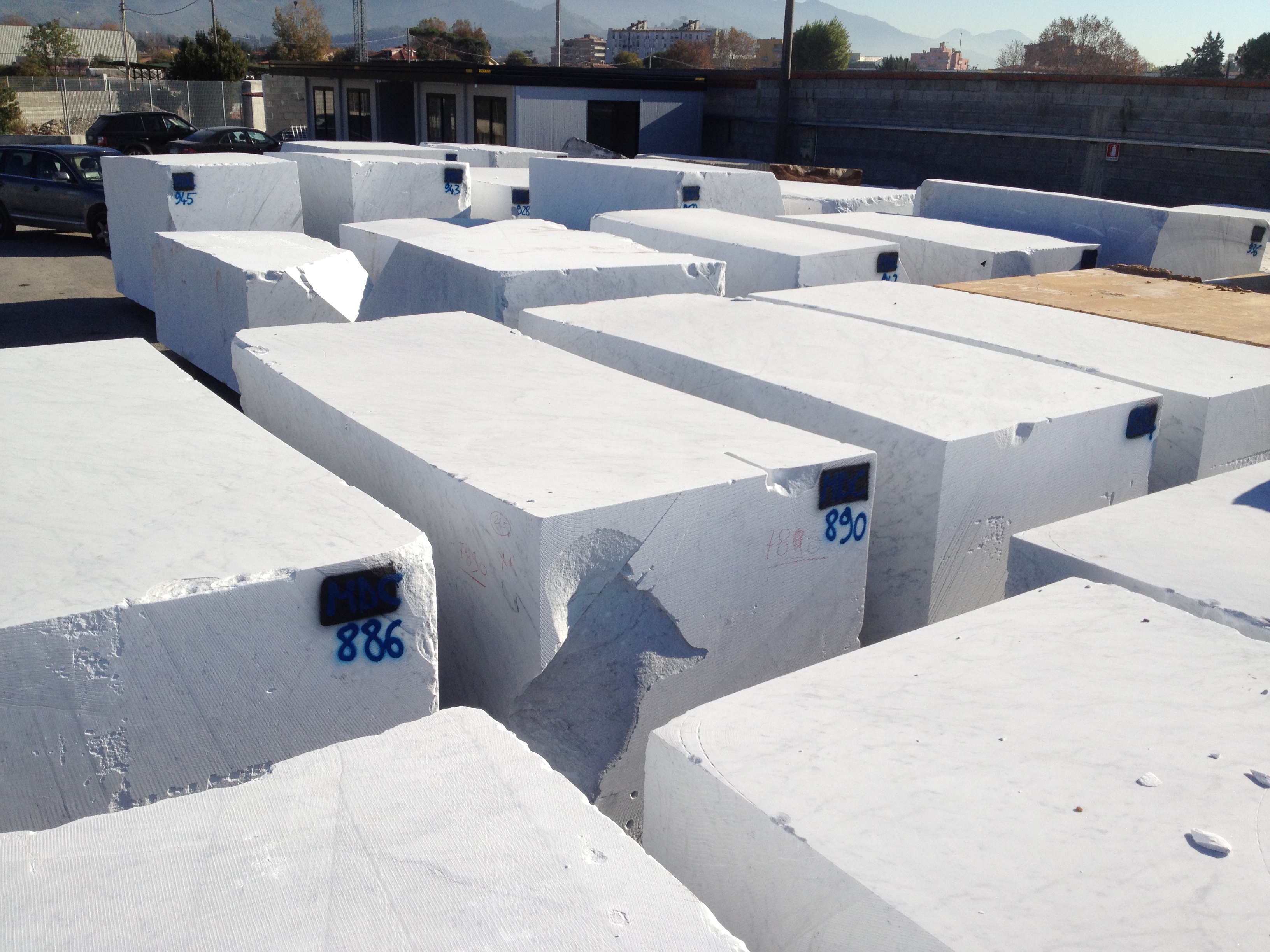 Bespoke Carrara Marble Installations