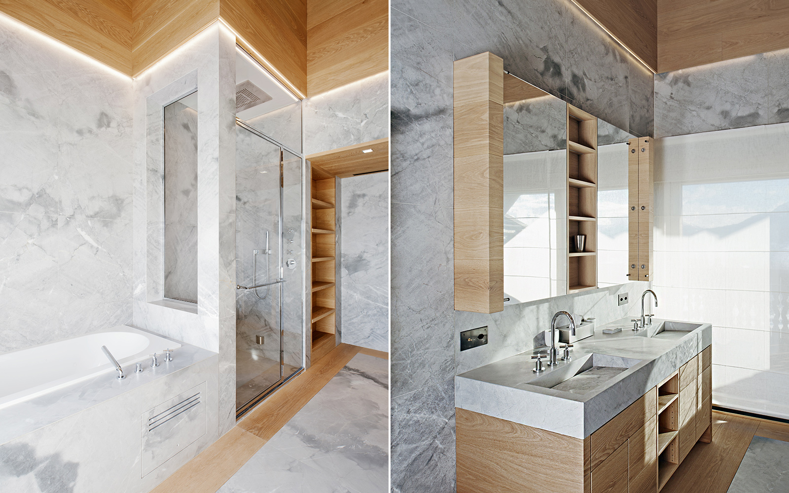 Bespoke Carrara Marble Installations