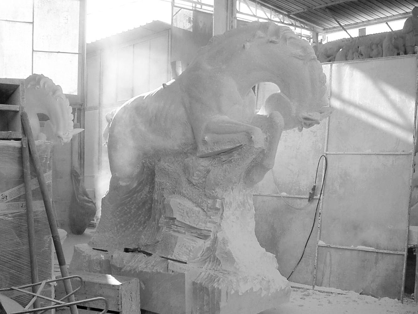 Carrara Marble Sculptures Art