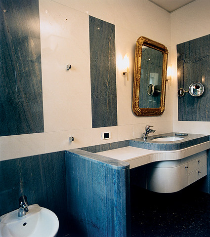 Luxury Carrara Marble Bathroom Design