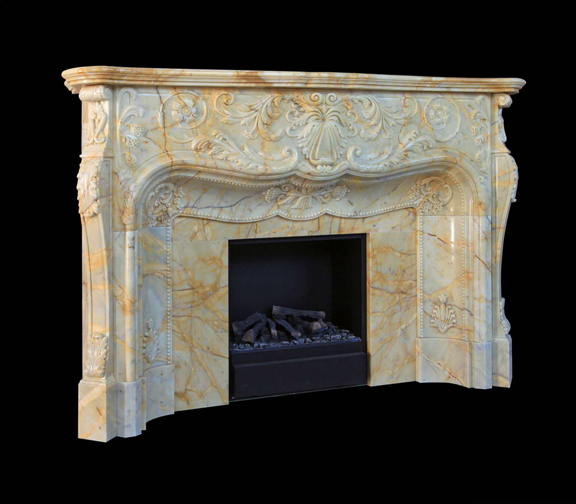 Hand Carved Marble Fireplaces Carrara