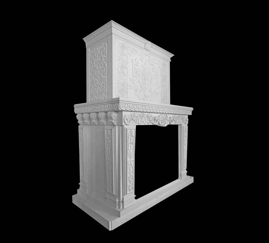 Hand Carved Marble Fireplaces Carrara