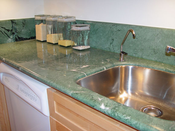 Luxury White Marble Kitchen Design