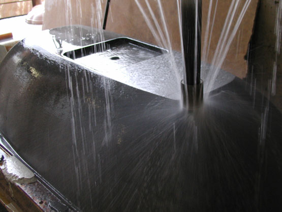 Massive Carrara Marble Sinks