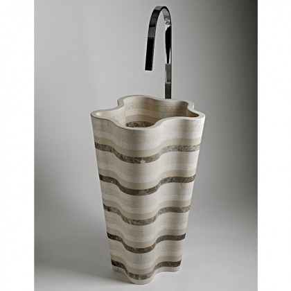 Massive Carrara Marble Sinks