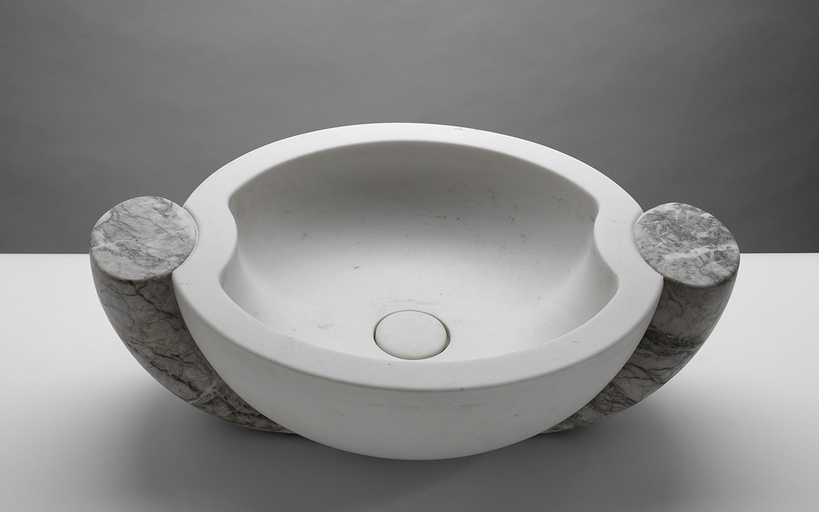 Massive Carrara Marble Sinks