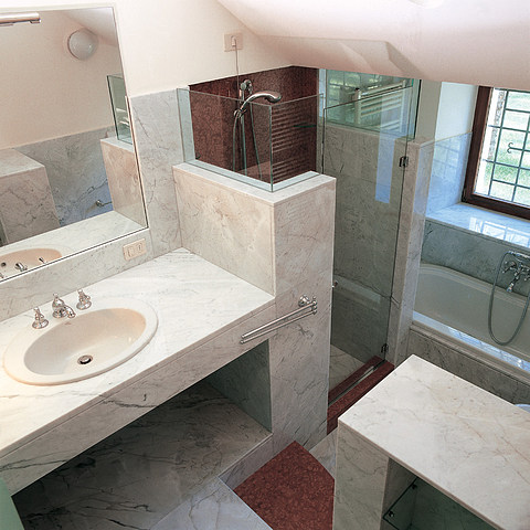 Massive Carrara Marble Sinks