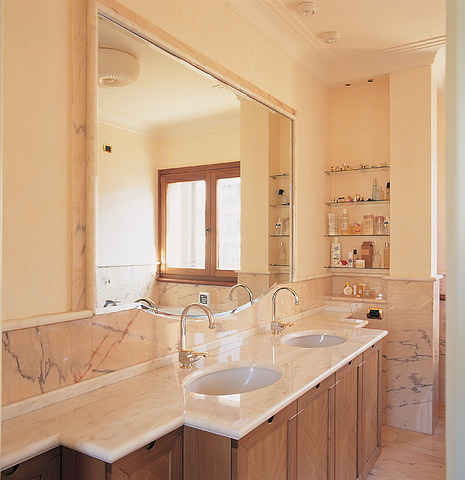 Massive Carrara Marble Sinks